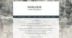 Desktop Screenshot of phaselinear.de